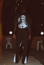 Load image into Gallery viewer, Black Mummy Set Oversized and Flared Jogger
